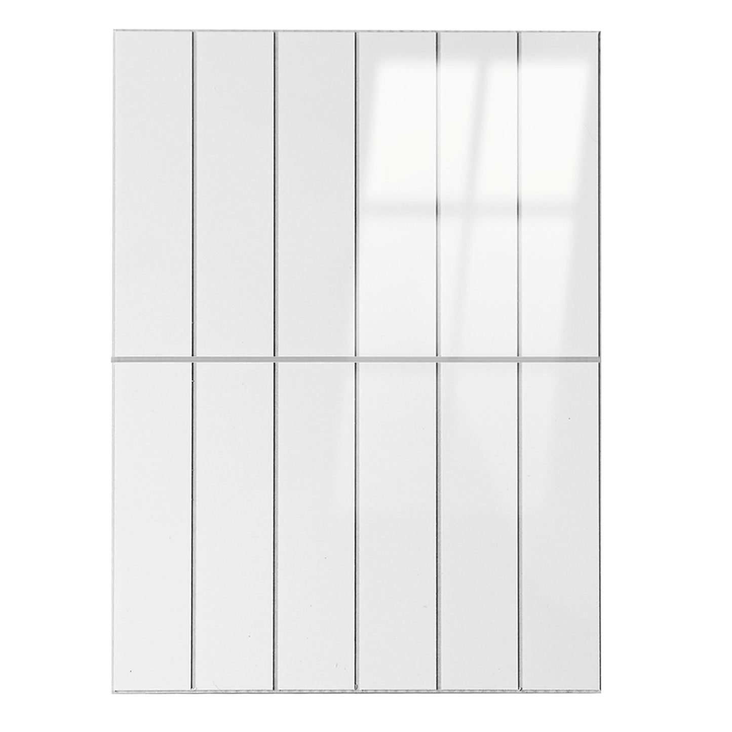 Art3dwallpanel 11.4''x9.1'' Faux Marble Peel & Stick Backsplash for Kitchen,Wall,White,7.2sq.ft.(Set of 10)
