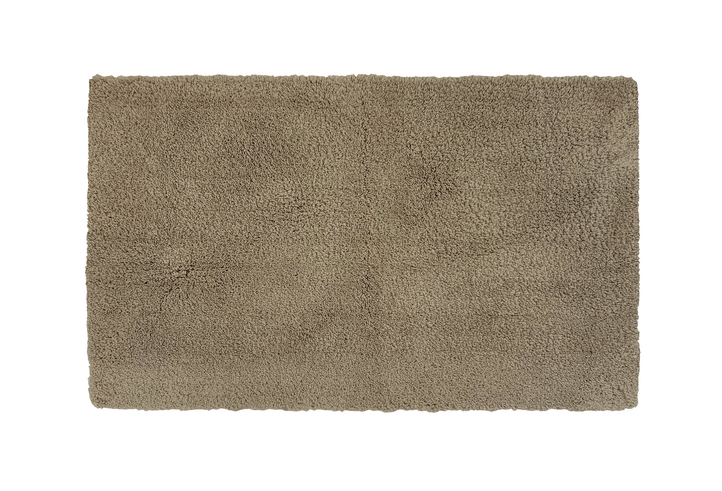 Better Trends Bath Room Rugs Tufted 100% Polyester 24" x 40" Bath Rug, Water Absorbent Non-Slip Bath Mat Machine Washable Micro Plush Collection - Beige