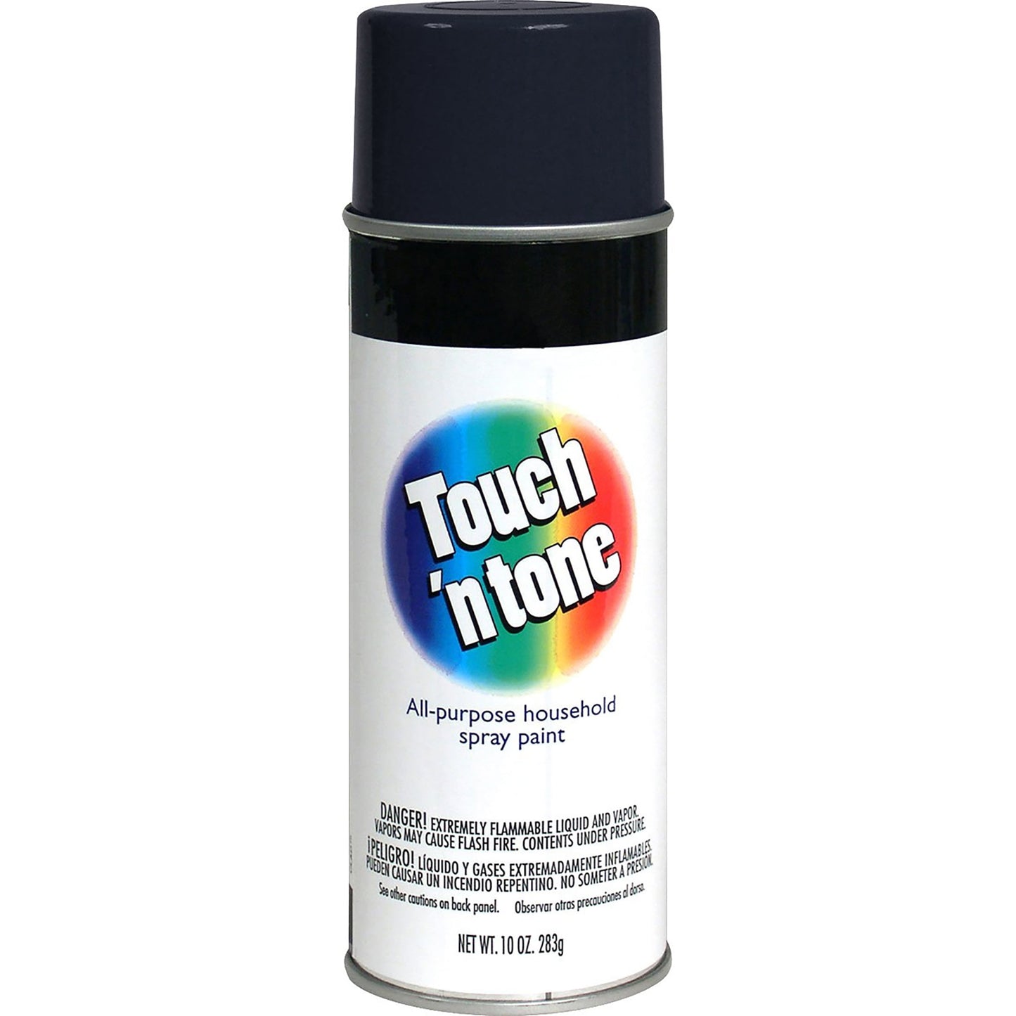 Paquete de 6, Negro, Pintura en Aerosol de Uso General Touch 'n Tone-55275830, 10 oz