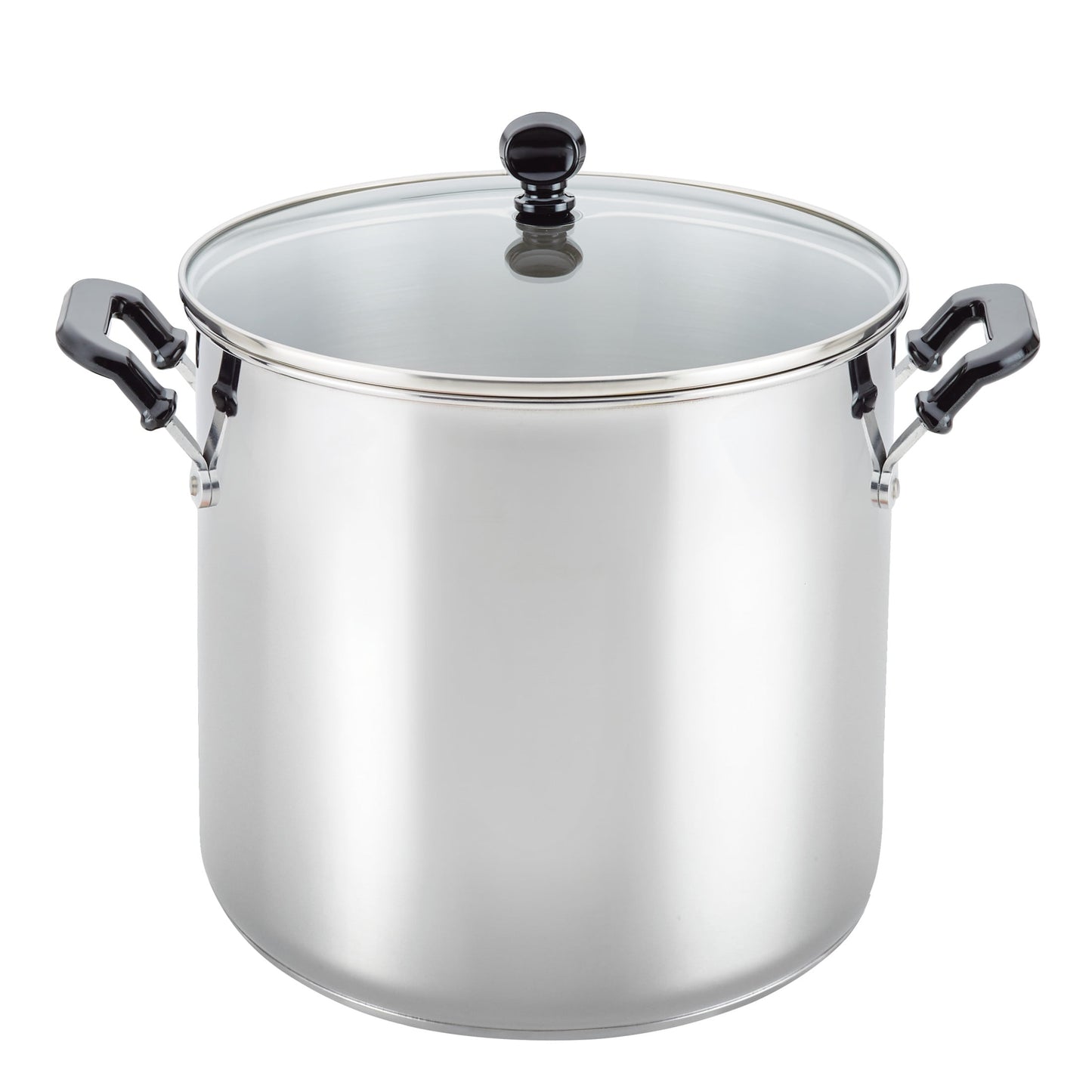 Farberware Classic Series 11 Quart Stainless Steel Stockpot with Lid, Induction Compatible, Metal Utensil and Dishwasher Safe, Stainless Steel