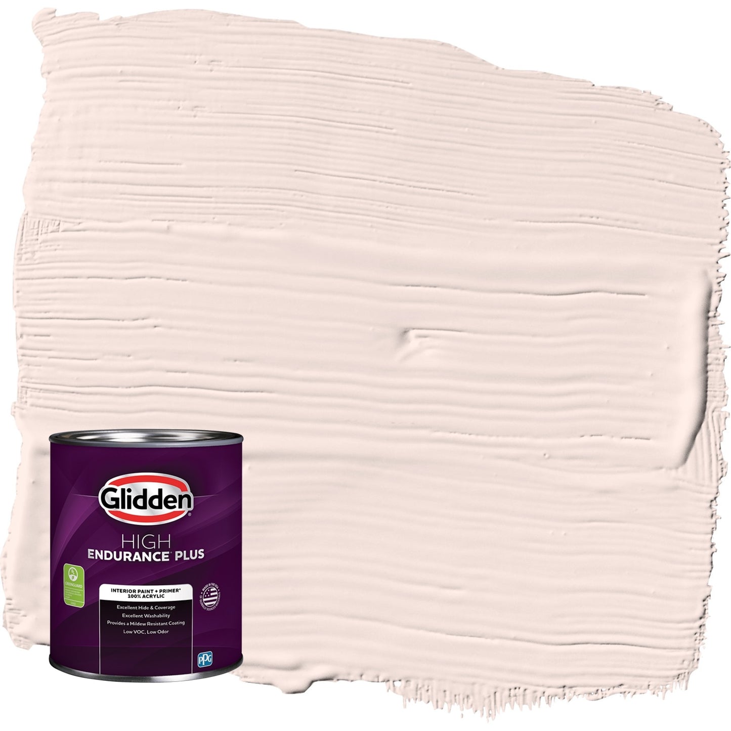 Glidden HEP Brandy Alexander / Red, Eggshell Interior Paint with Primer, 1 Quart