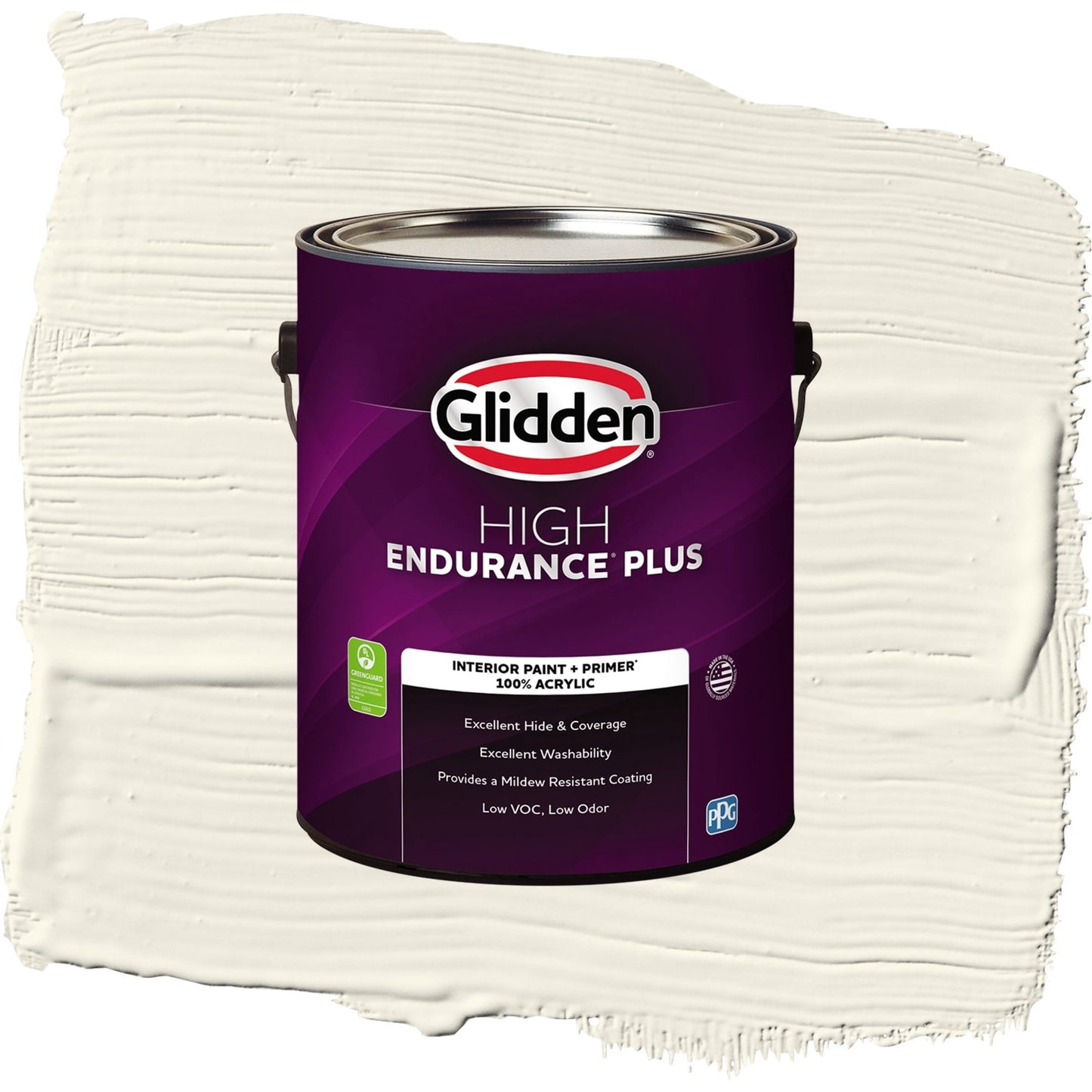 Glidden HEP Horseradish / Beige, Semi-Gloss Interior Paint with Primer, 1 Gallon