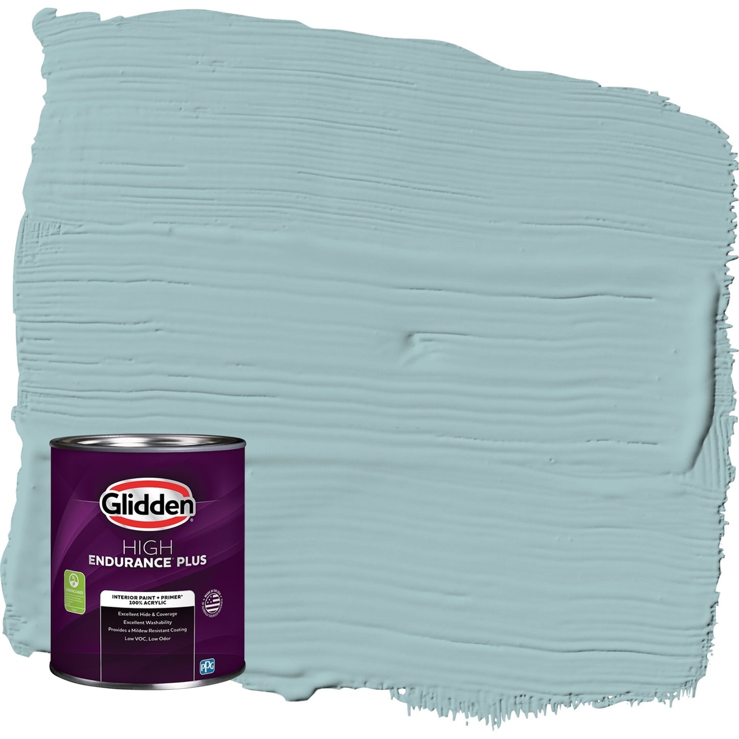 Glidden HEP Lazy River / Blue, Semi-Gloss Interior Paint with Primer, 1 Quart
