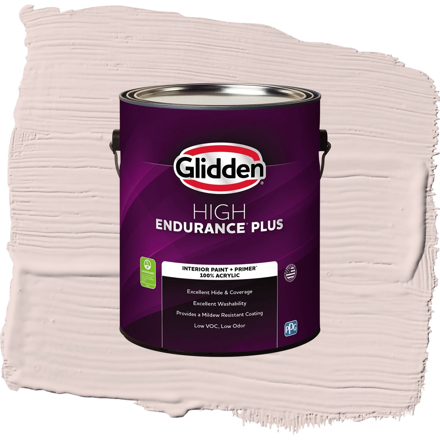 Glidden HEP Romeo / Pink, Semi-Gloss Interior Paint with Primer, 1 Gallon