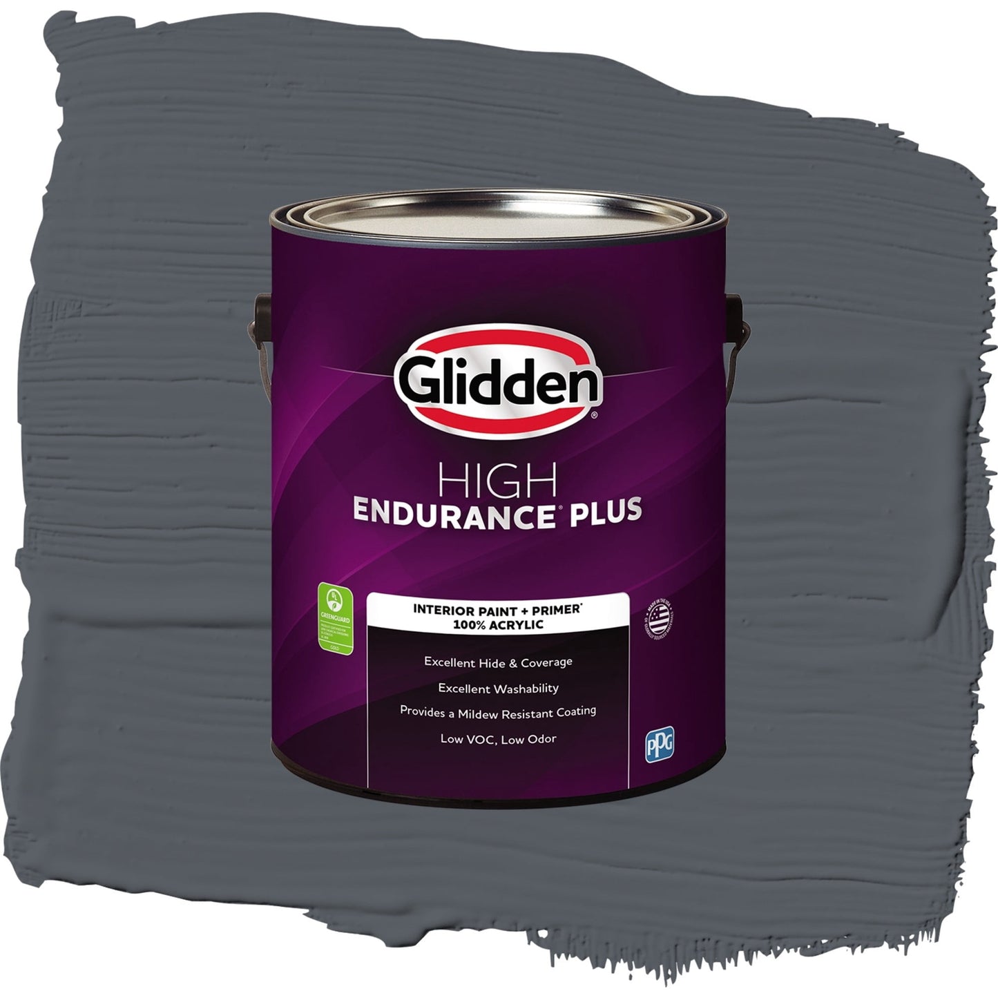 Glidden HEP Moody Sky Interior Paint + Primer Eggshell , 1 Gallon