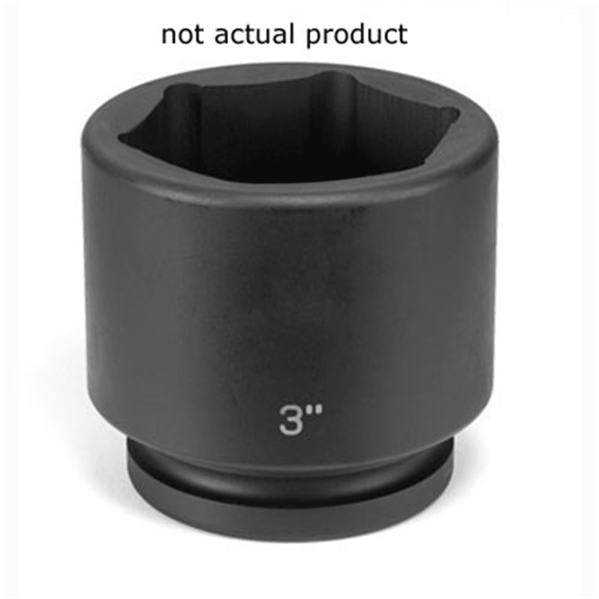 Grey Pneumatic 1" Drive x 1-15/16" Standard Socket