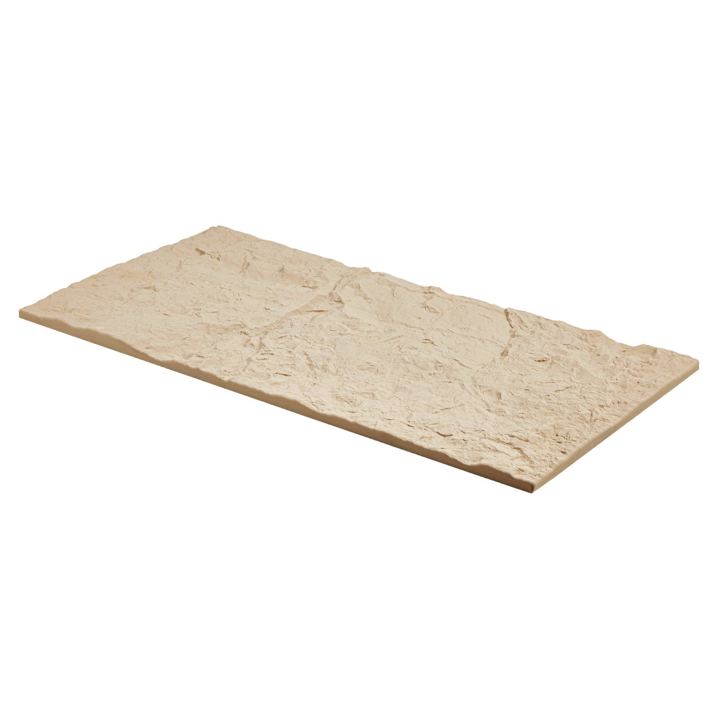 KFFKFF 3D Wall Coverings PU Faux Stone Wall Art Tiles, Set of 4,48 x 24 inches