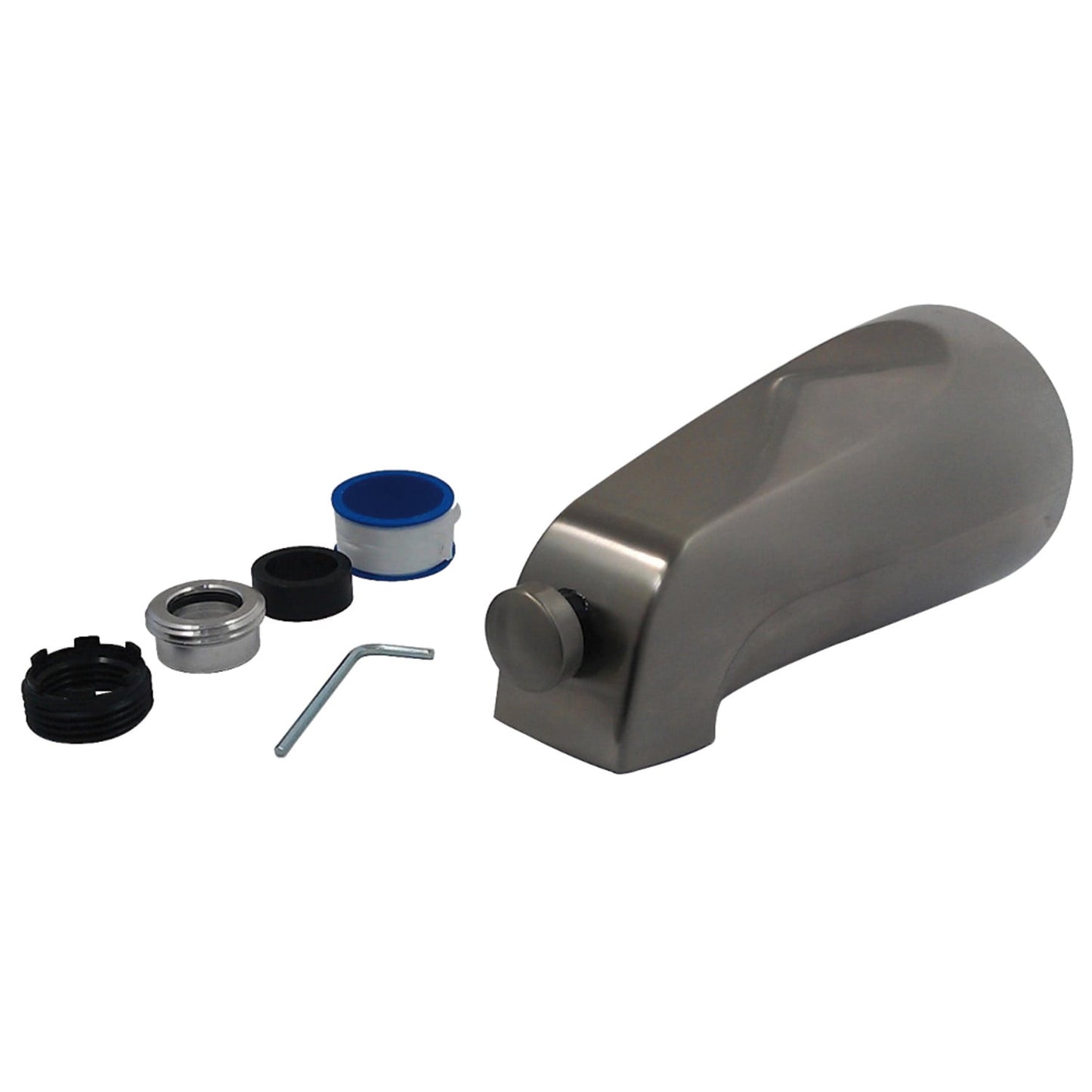 Kingston Brass K1288A8 Boquilla de Desviador Universal de 5", NÃquel Cepillado