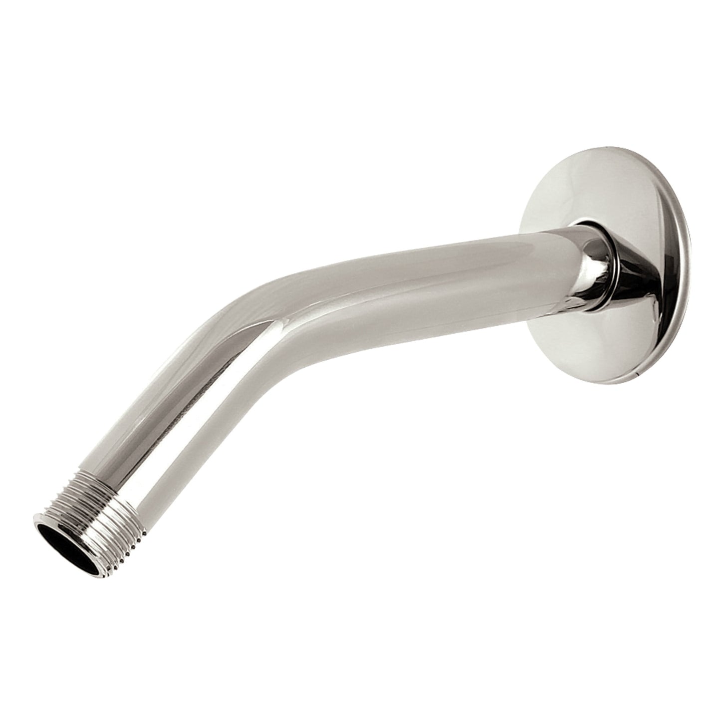 Kingston Brass K208M6 Trimscape 8" Shower Arm with Round Flange, Polished Nickel