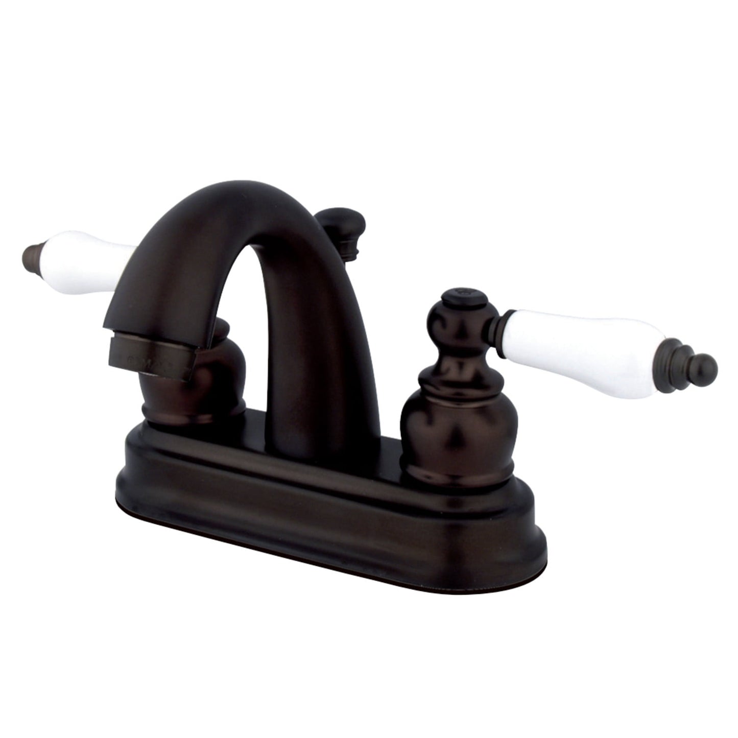 Kingston Brass KB5615PL Restoration 1.2 GPM Centerset Bathroom Faucet - Bronze
