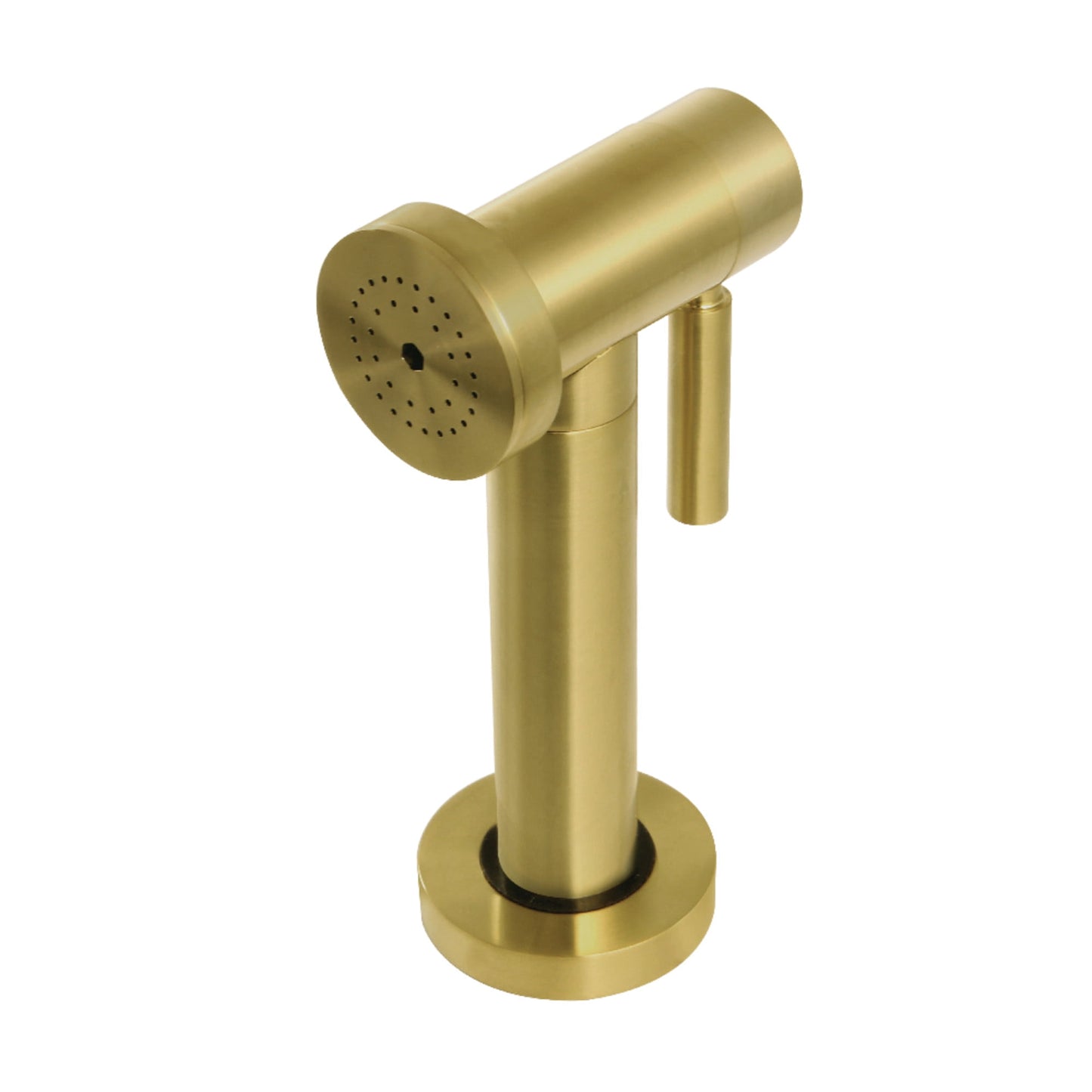 Kingston Brass KSSPR7 Brass Kitchen Faucet Side Sprayer in Brushed Brass