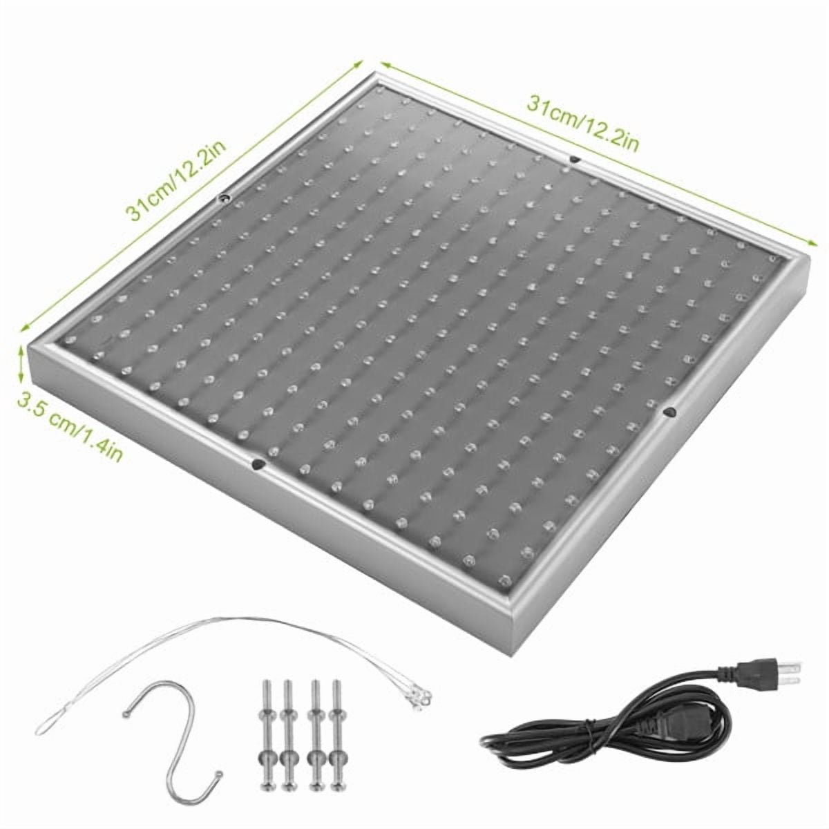 LED Grow Light Full Spectrum Hanging 225 LEDs Plant Grow Lamp Indoor Grow Light for Greenhouse Succulents Seedlings Plants Veg and Flower(15W LEDs)
