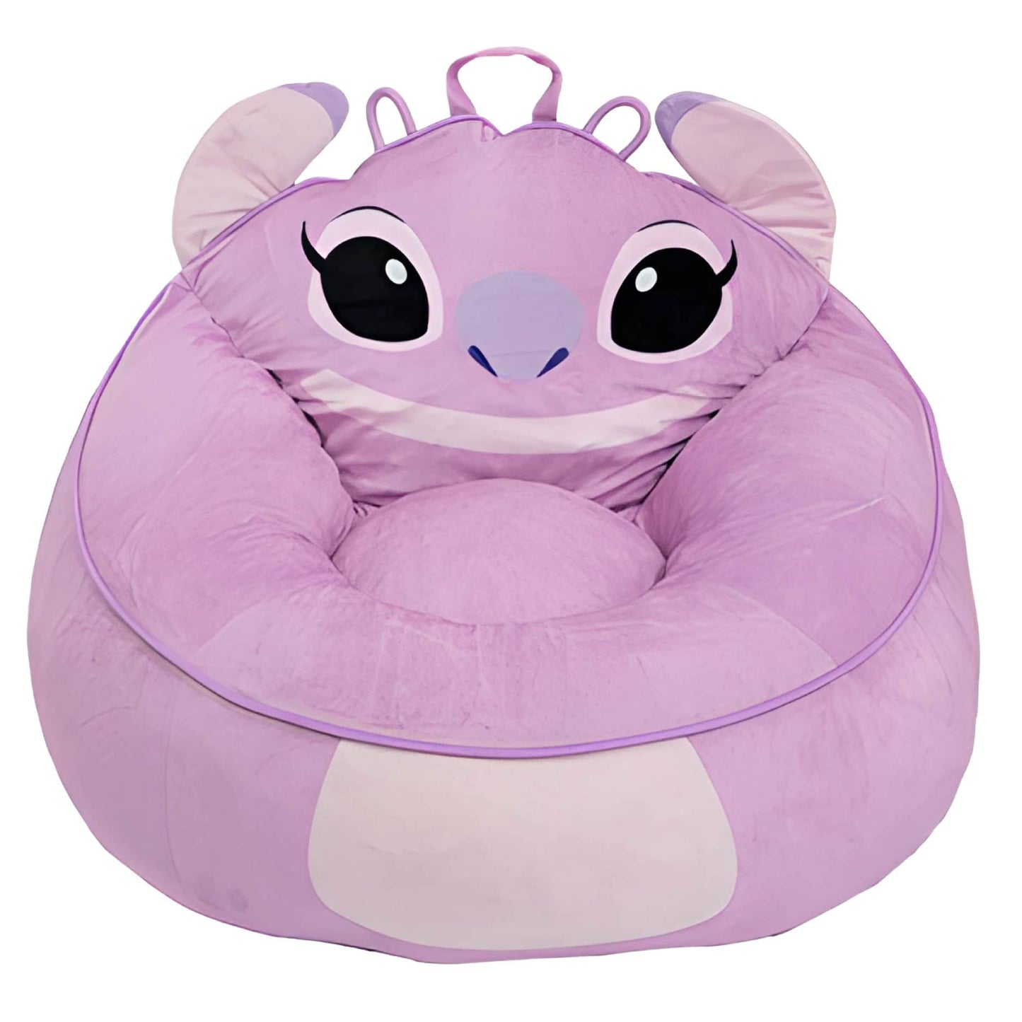 Disney Stitch Silla Puf de Espuma Comprimida para Niños, Azul