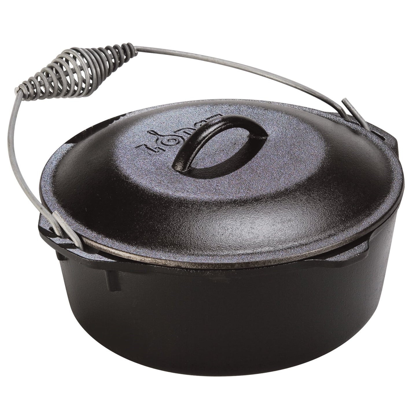 Lodge Horno Holandés de Hierro Fundido de 7 Cuartos con Tapa de Hierro L10DO3