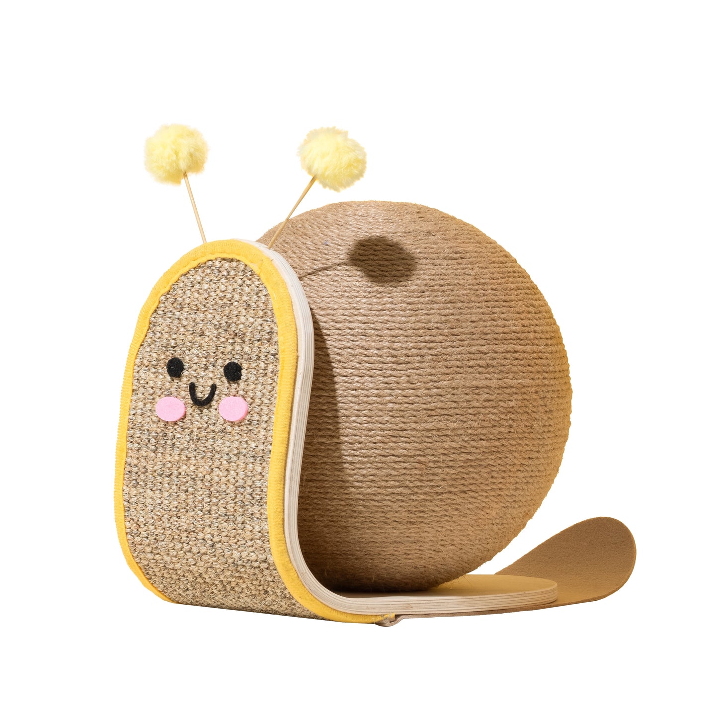 Oodles Red Mushroom Durable Jute Cat Scratching Pad, O/S