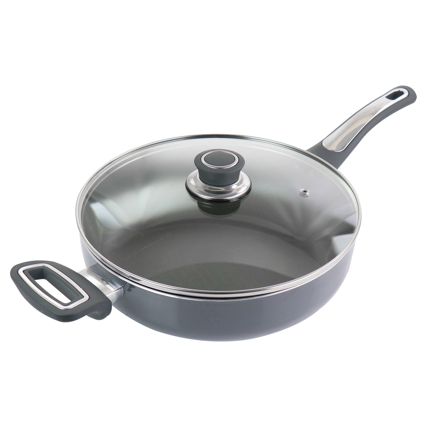 Oster 3.5 Quart Aluminum Sauté Pan with Lid