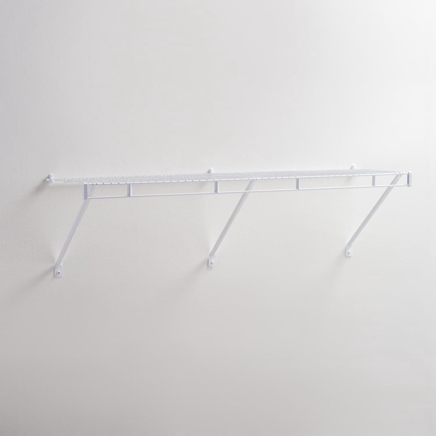Rubbermaid 4' Wardrobe Prepack ShelfWhite