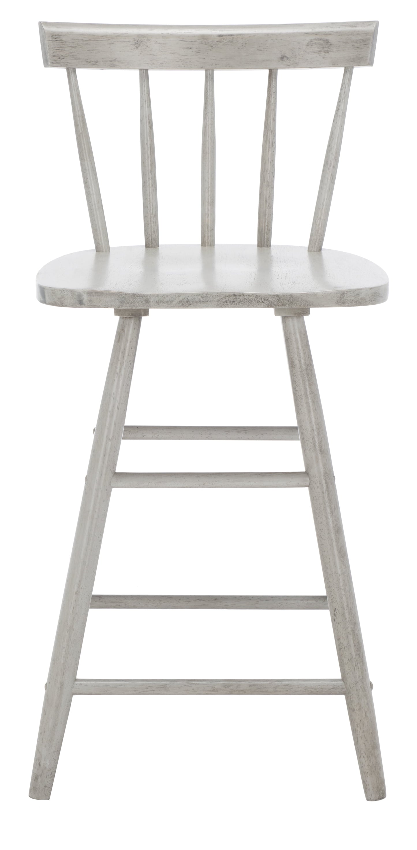 SAFAVIEH Tally Modern Style Wood Counter Stool, Grey (17.3 in. W x 17.1 in. D x 36.2 in. H)