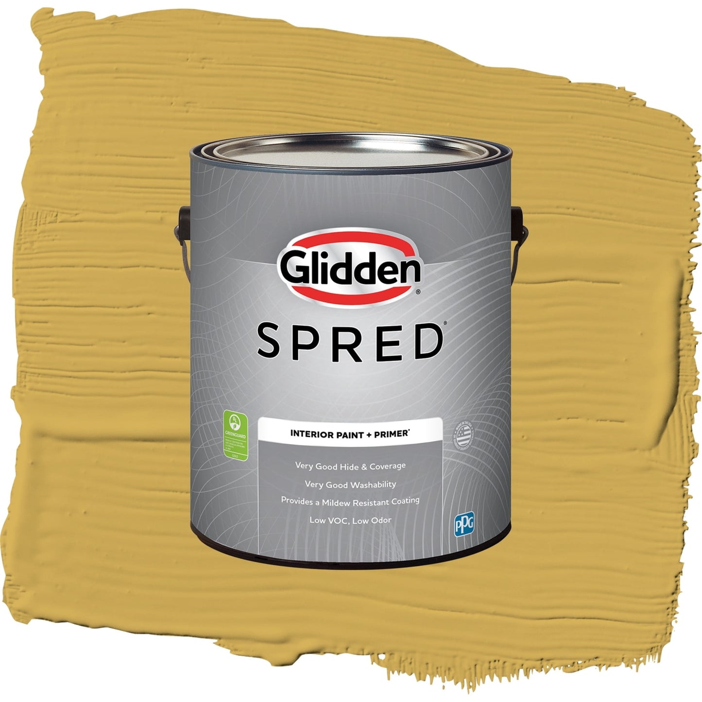 Spred Glorious Gold Interior Paint + Primer Semi Gloss , 1 Gallon