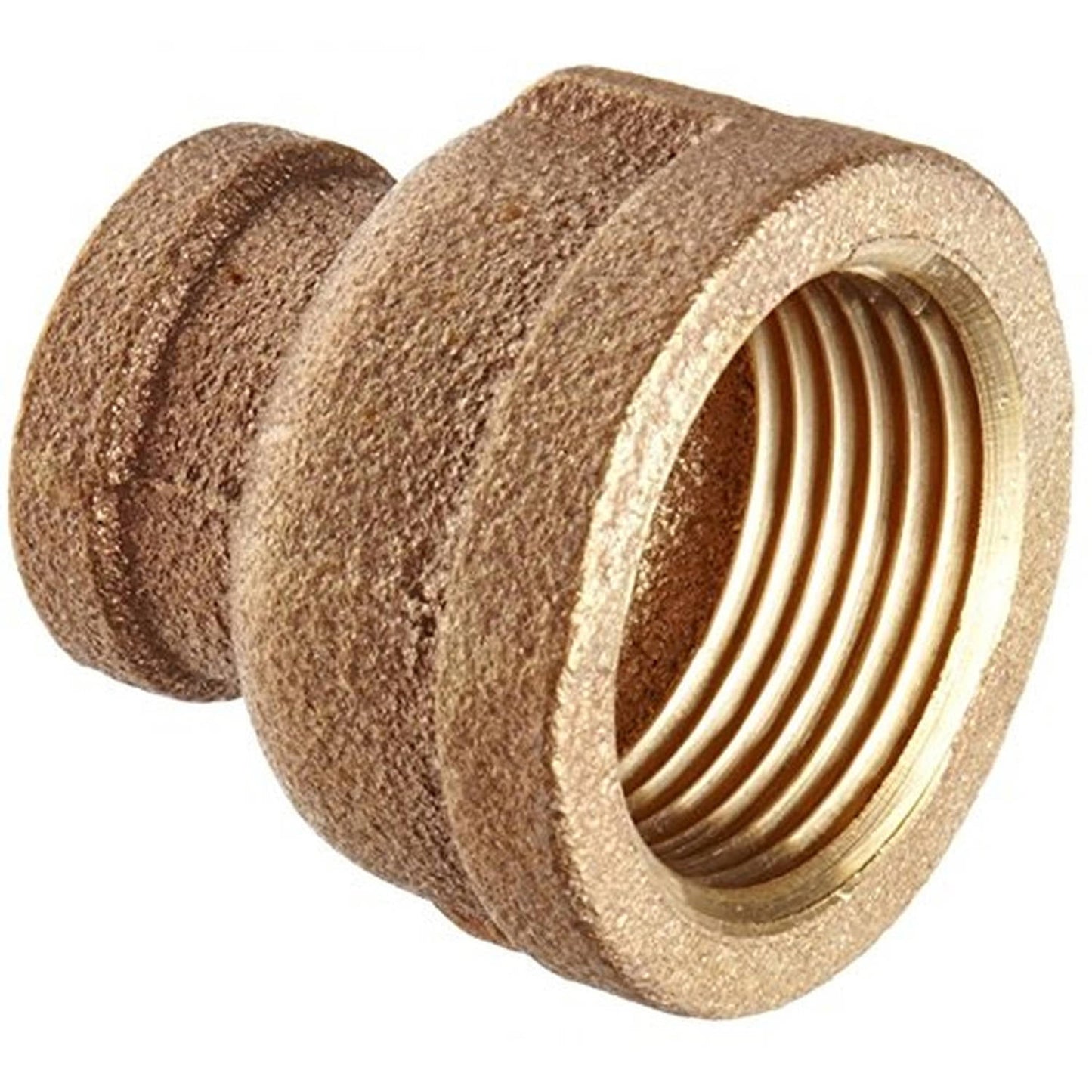 Supply Giant BRRC2003-NL 2" x 1-1/4" Brass Reducing Coupling, Lead Free