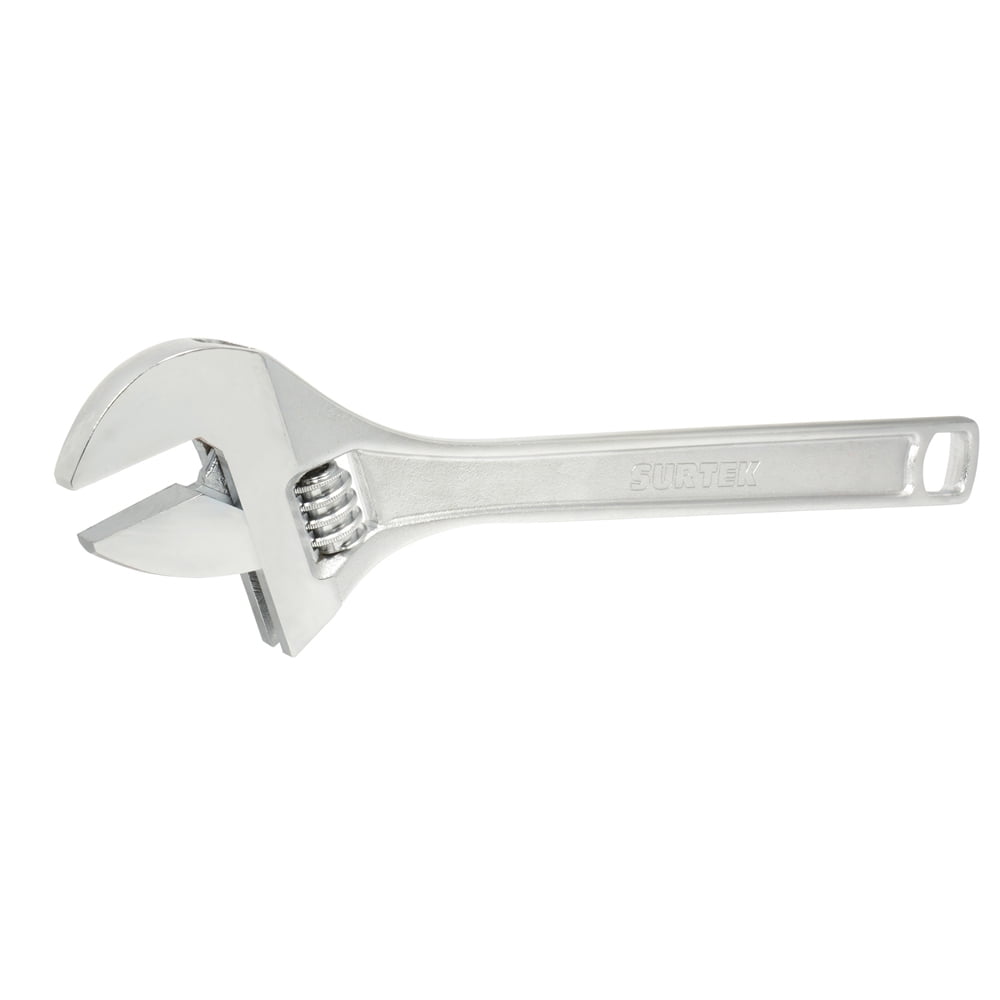 Surtek Chromium-plated adjustable wrench 18"