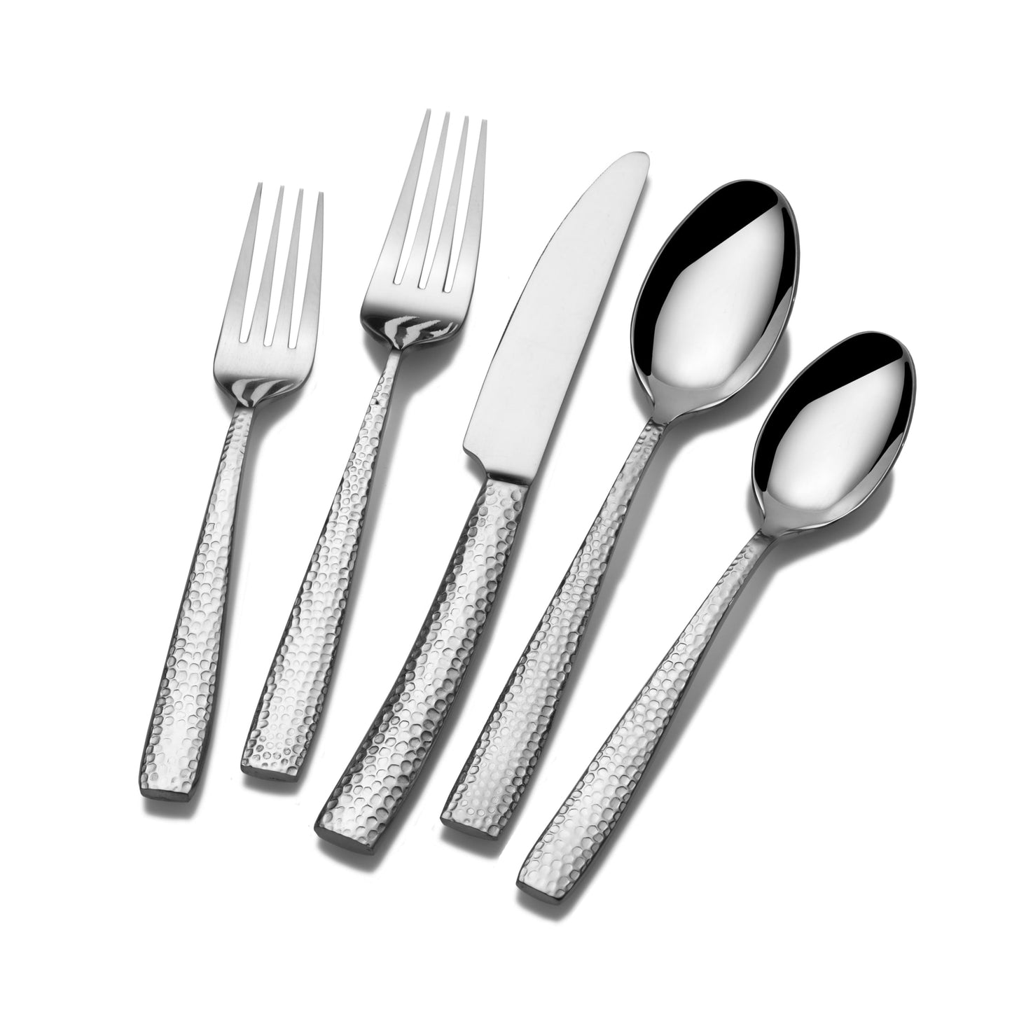 Towle Living 20-Piece Texture Stainless Steel Flatware Set, Service for 4
