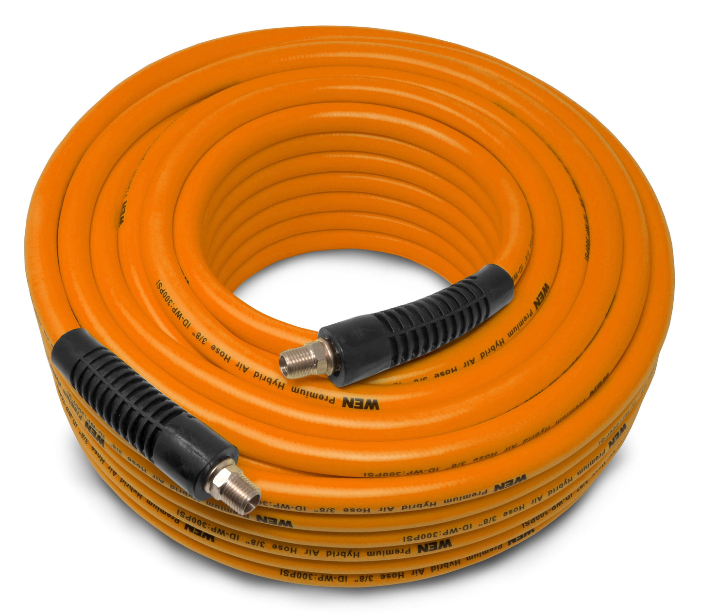 WEN 100-Foot by 3/8-Inch 300 PSI Hybrid Polymer Pneumatic Air Hose