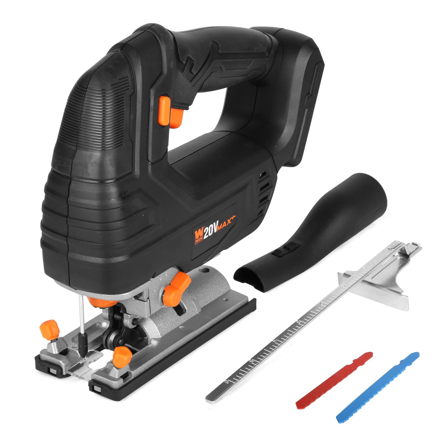 WEN 20V Max Cordless Brushless Jigsaw (Tool Only – Battery Not Included)