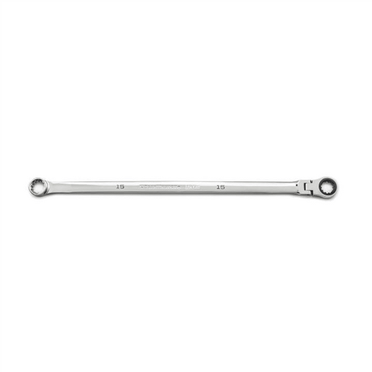 15mm 120 XP Universal Spline XL Flex Ratchet Wrench