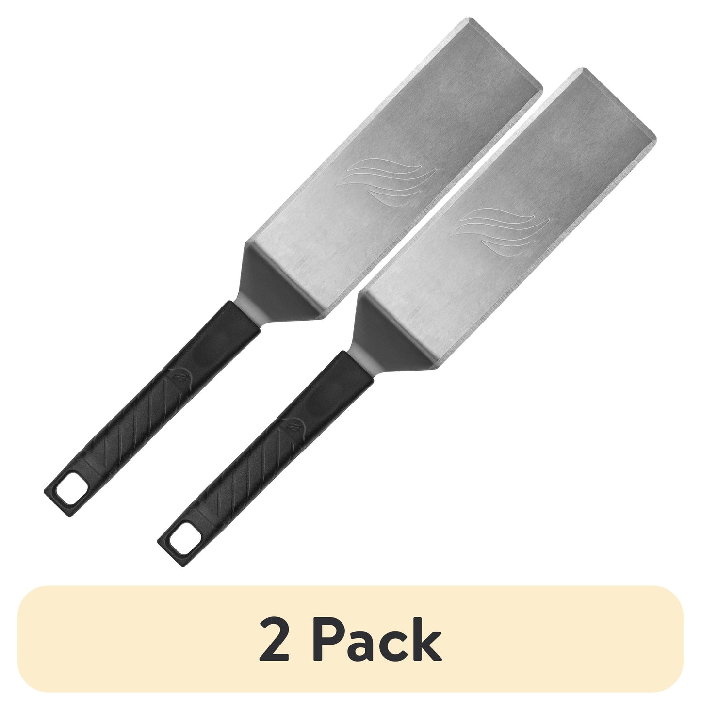 (2 pack) Blackstone 16â€ Stainless Steel Griddle Spatula with Long, Narrow Blade, 1-Piece