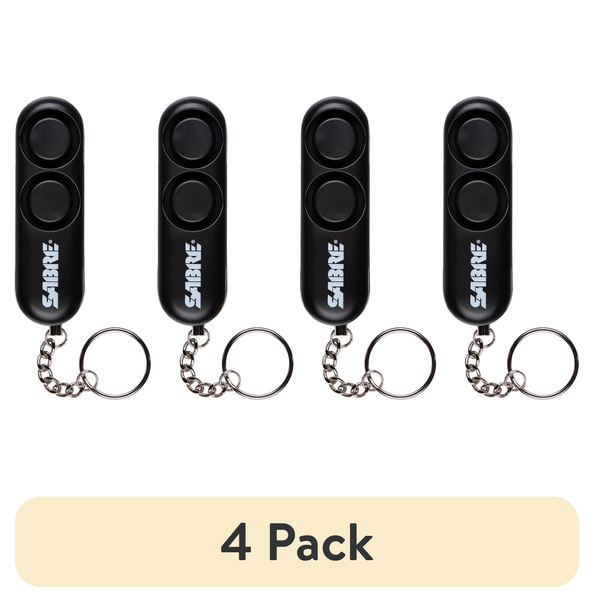SABRE Pepper Gel & Personal Alarm Kit, Snap Clip and Key Ring for Easy Access, Lavender and Black, 1 Ct, Pocket Pepper Sprays