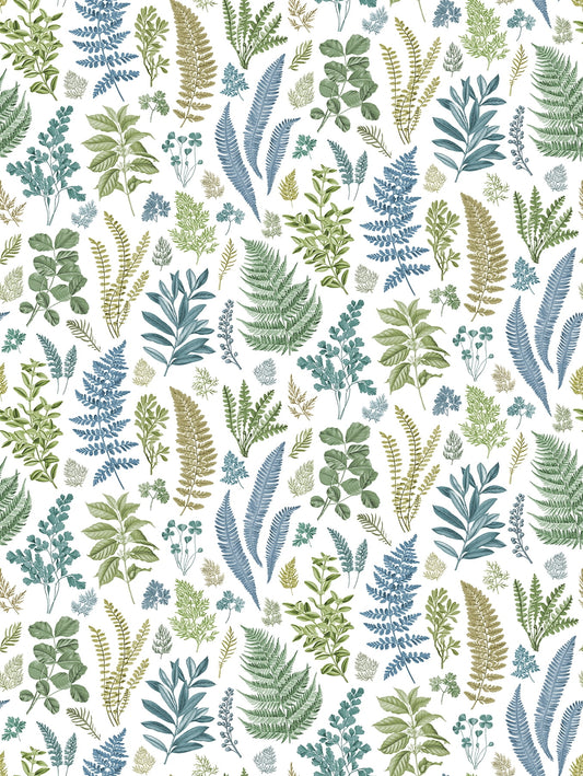 A-Street Prints Britta Multicolor Herbs Wall Mural
