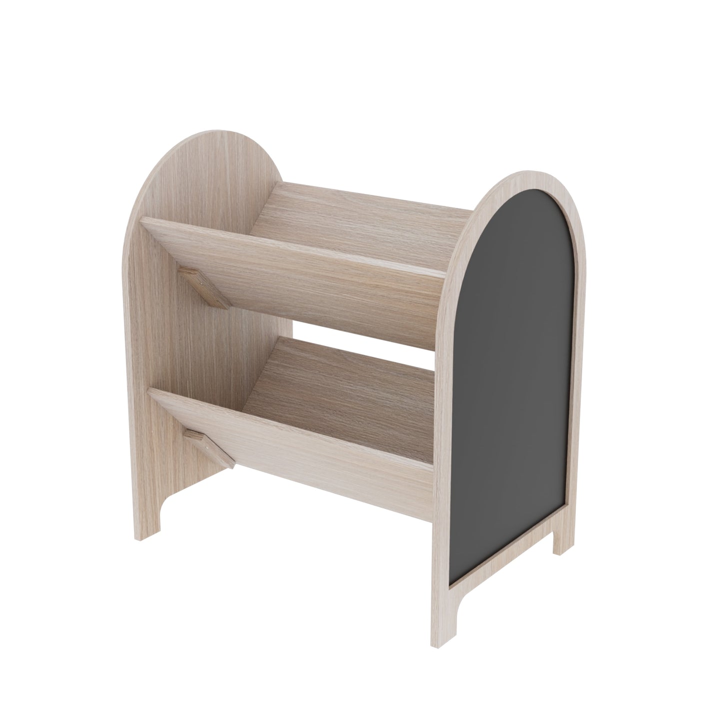 House of Happy Arched Storage Unit, White