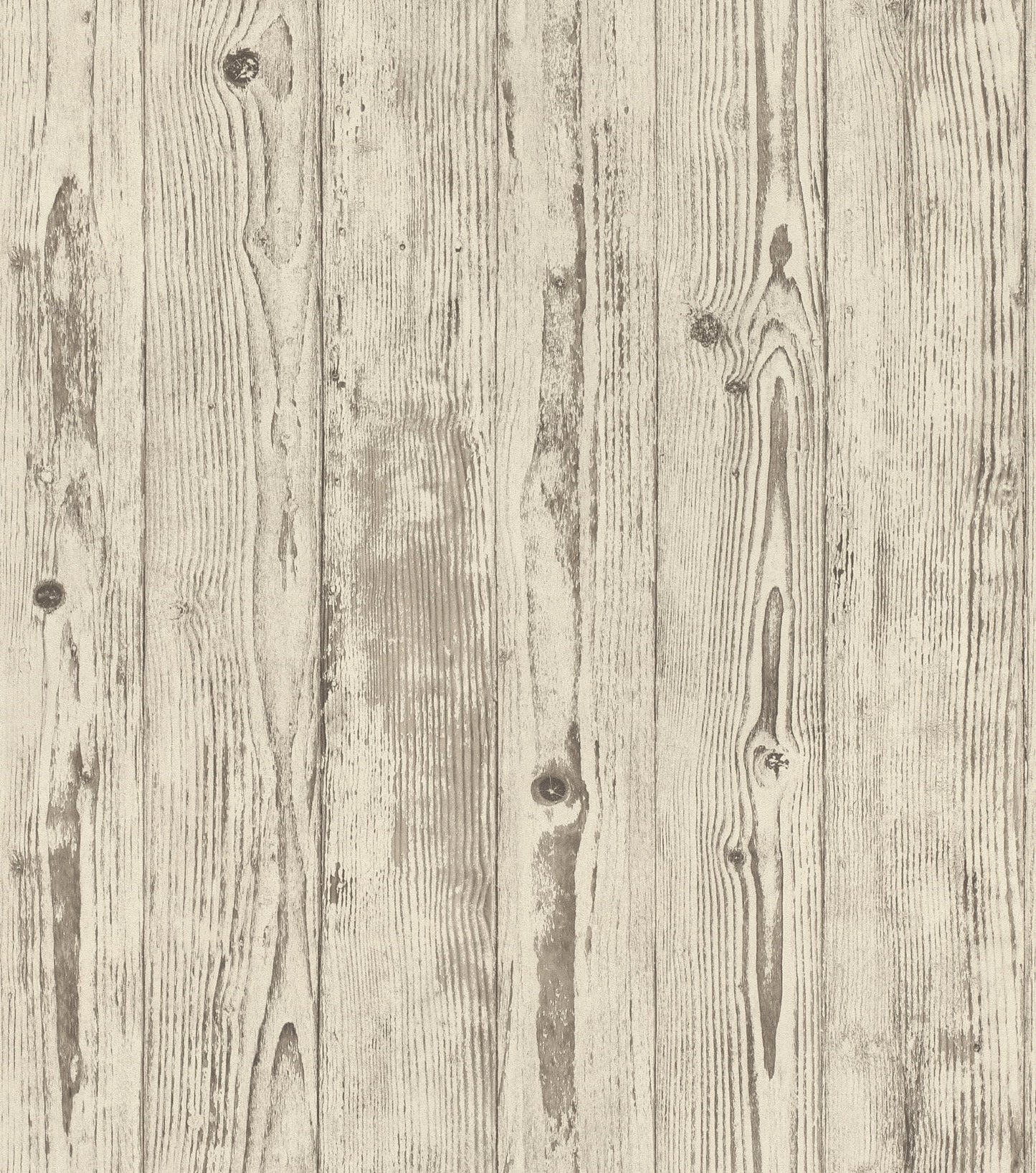 Advantage Albright Ivory Weathered Oak Panels Wallpaper