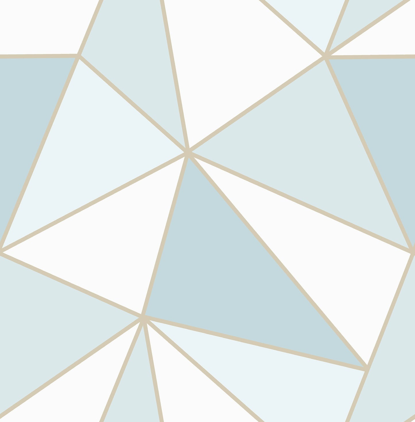 Advantage Apex Blue Geometric Wallpaper