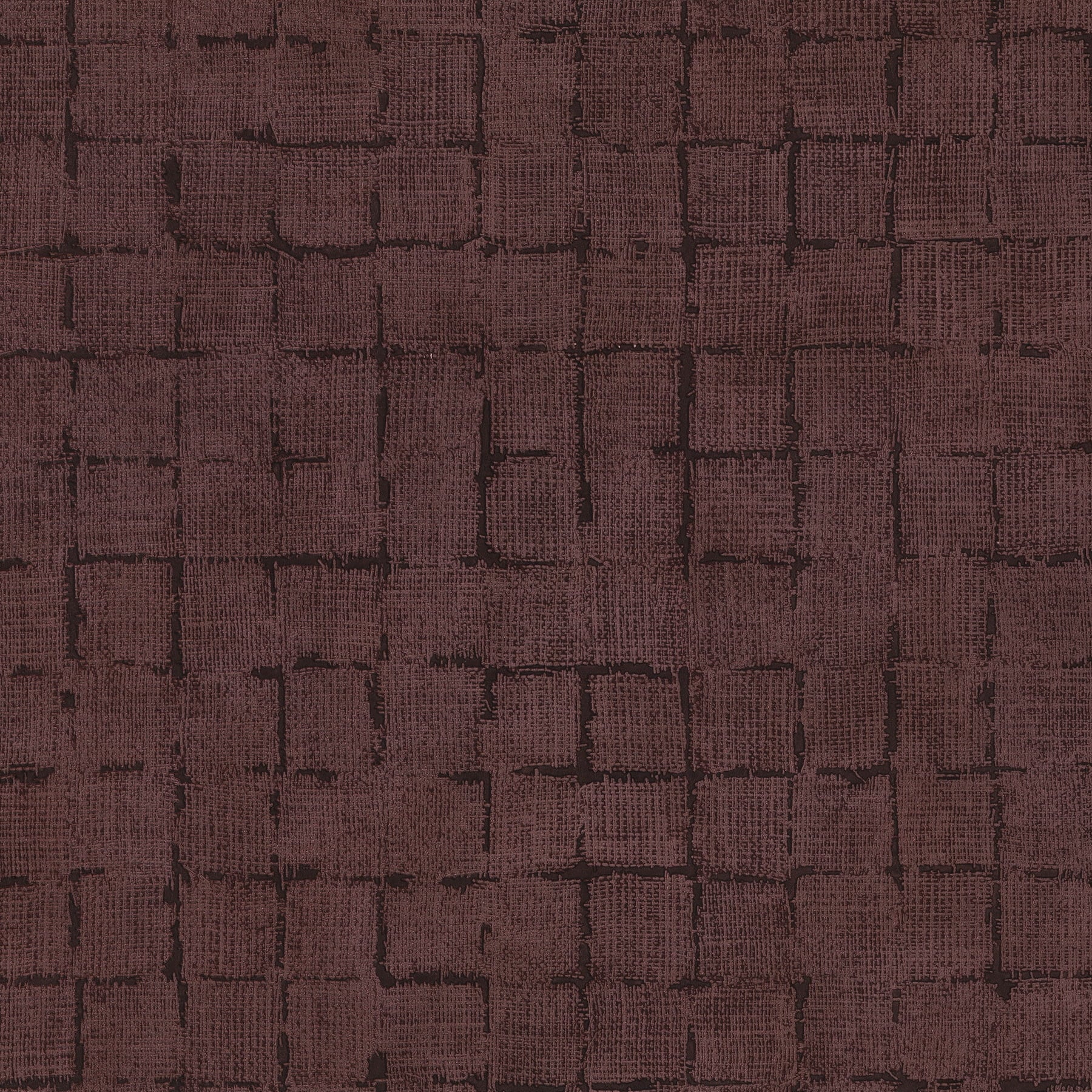 Advantage Blocks Burgundy Checkered Wallpaper