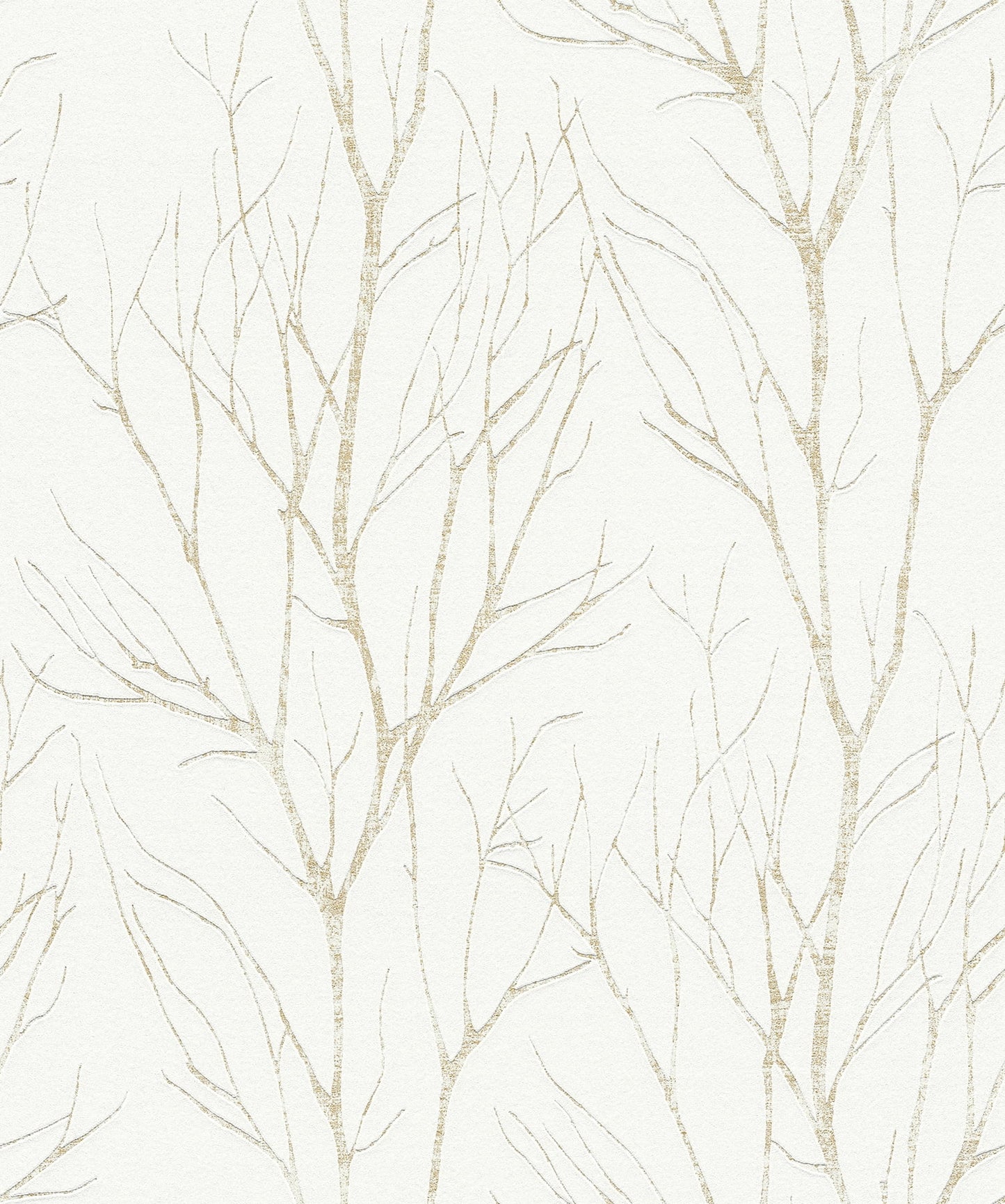 Advantage Diani Gold Metallic Tree Wallpaper