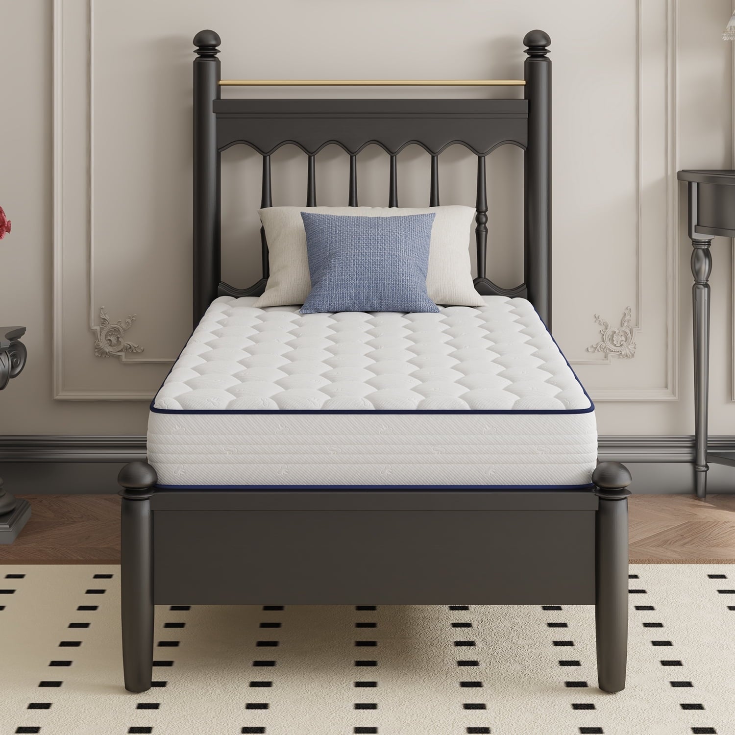 Avenco Pearl 6" Twin Size Medium Adult Supportive Innerspring Mattress