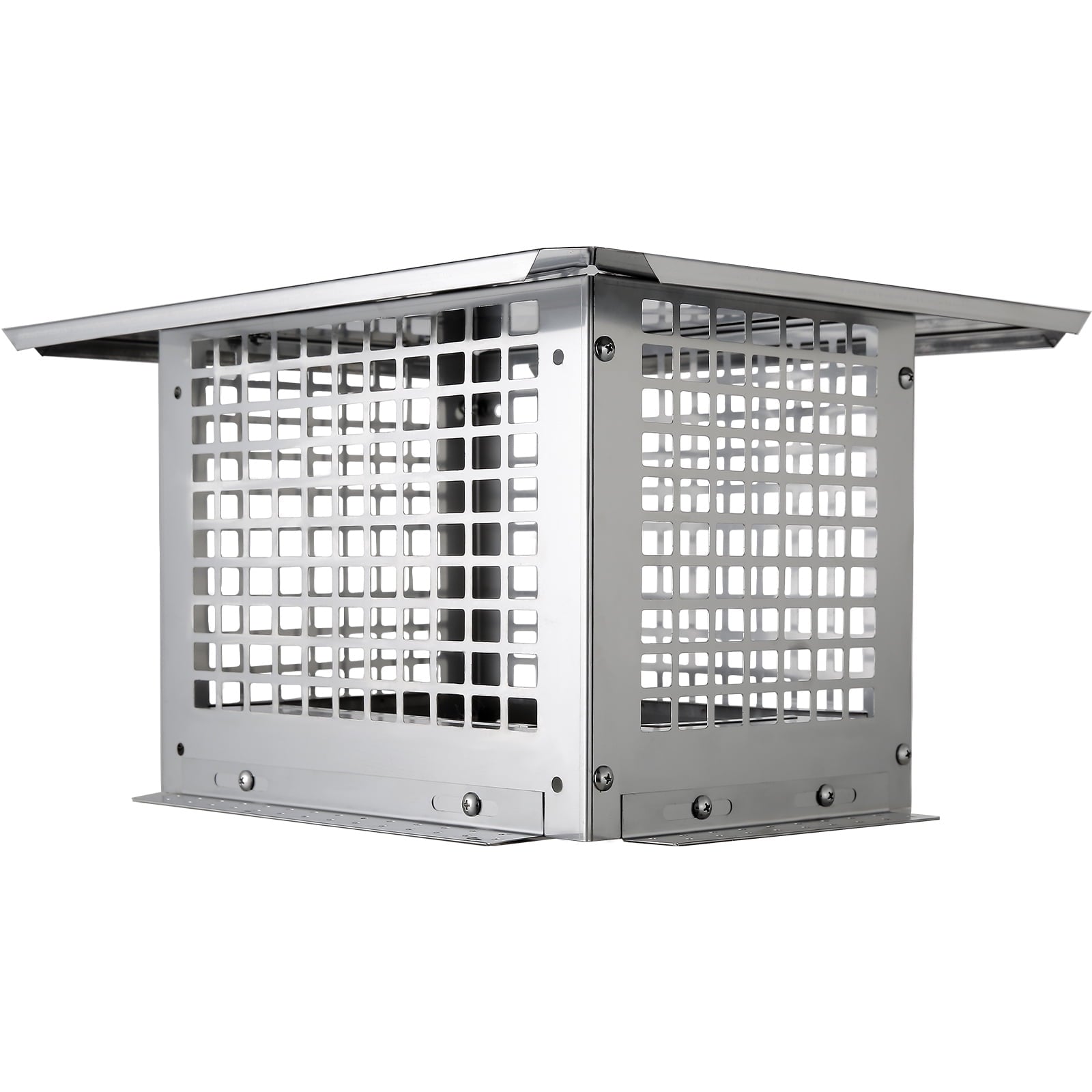 VEVOR Chimney Cap 13â€ x 9â€ 304Stainless Steel Fireplace Flue Caps Cover Mesh