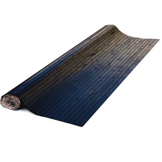 Backyard X-Scapes 4 ft H x 8 ft L Bamboo Wall Panel Ebony