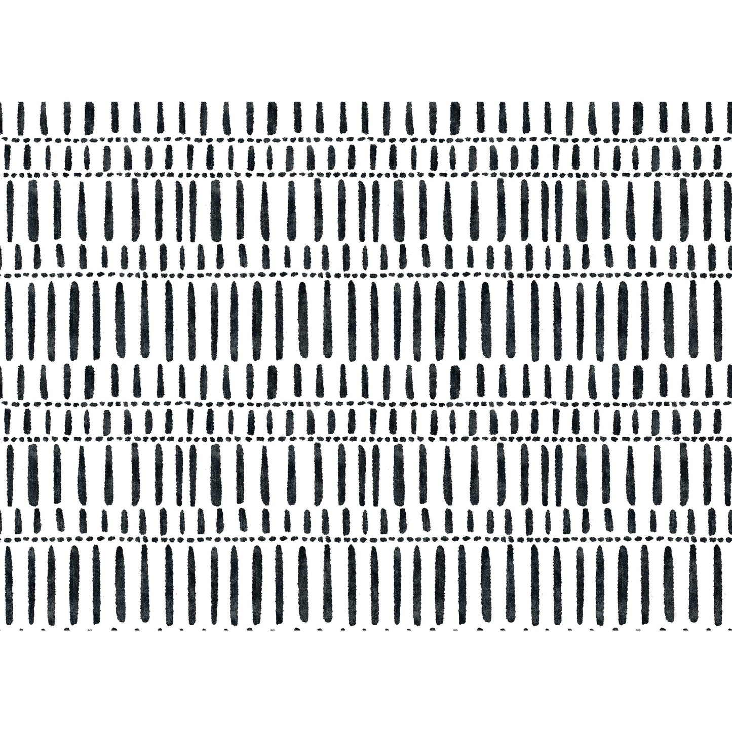 Better Homes & Gardens Peel & Stick Wallpaper, Organic Stripe, Black and White