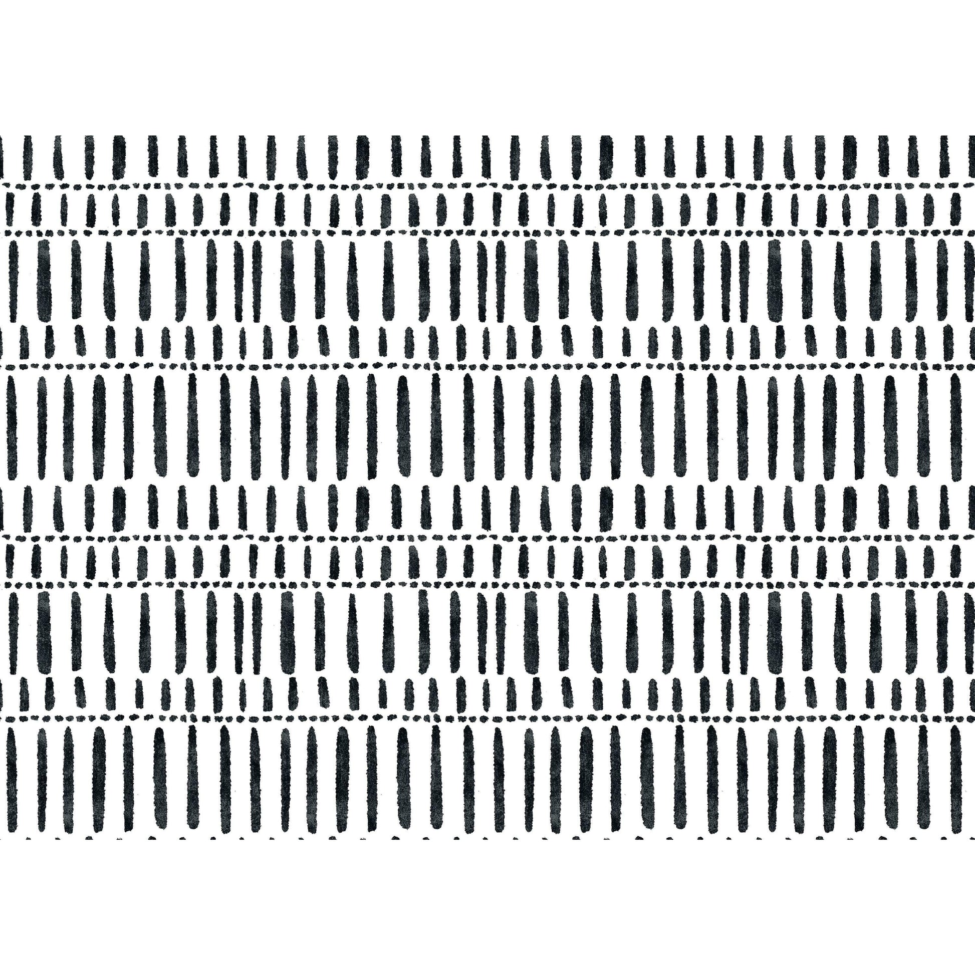 Better Homes & Gardens Peel & Stick Wallpaper, Organic Stripe, Black and White