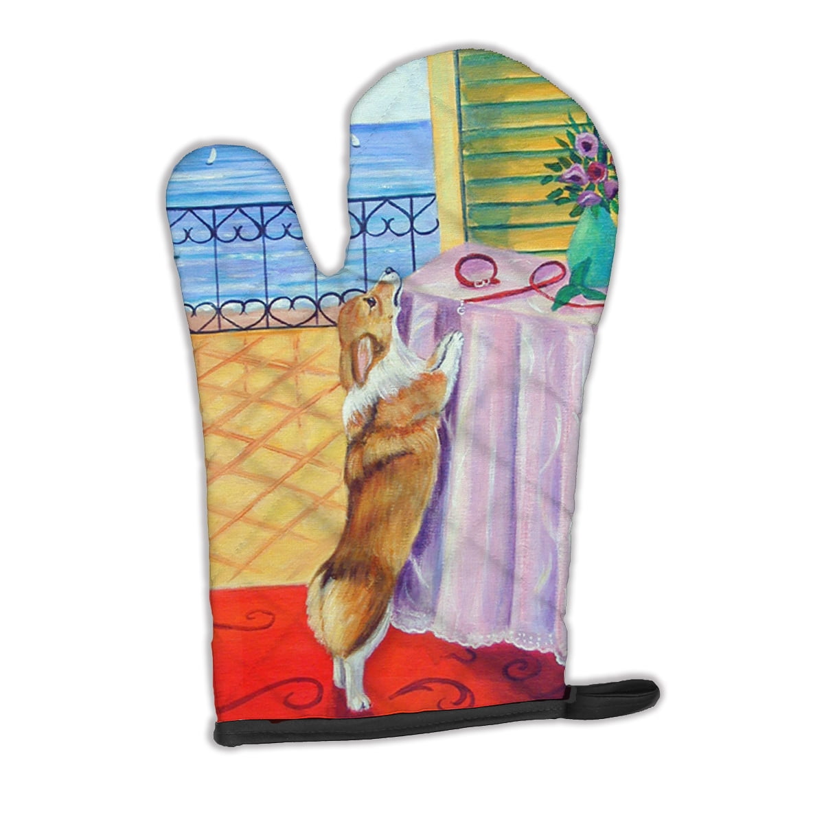 Corgi Oven Mitt