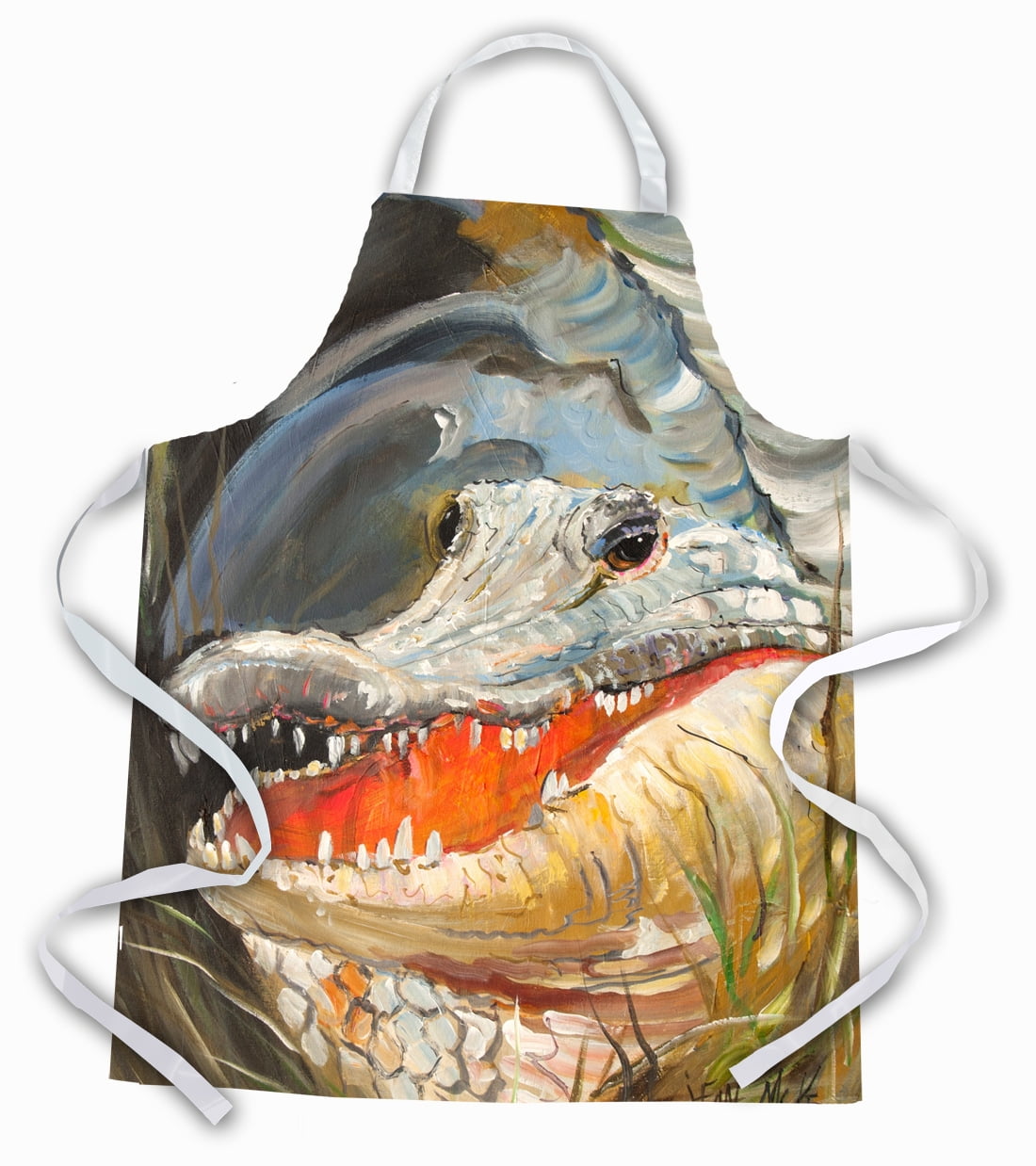 Carolines Treasures JMK1138APRON Alligator Apron Large multicolor
