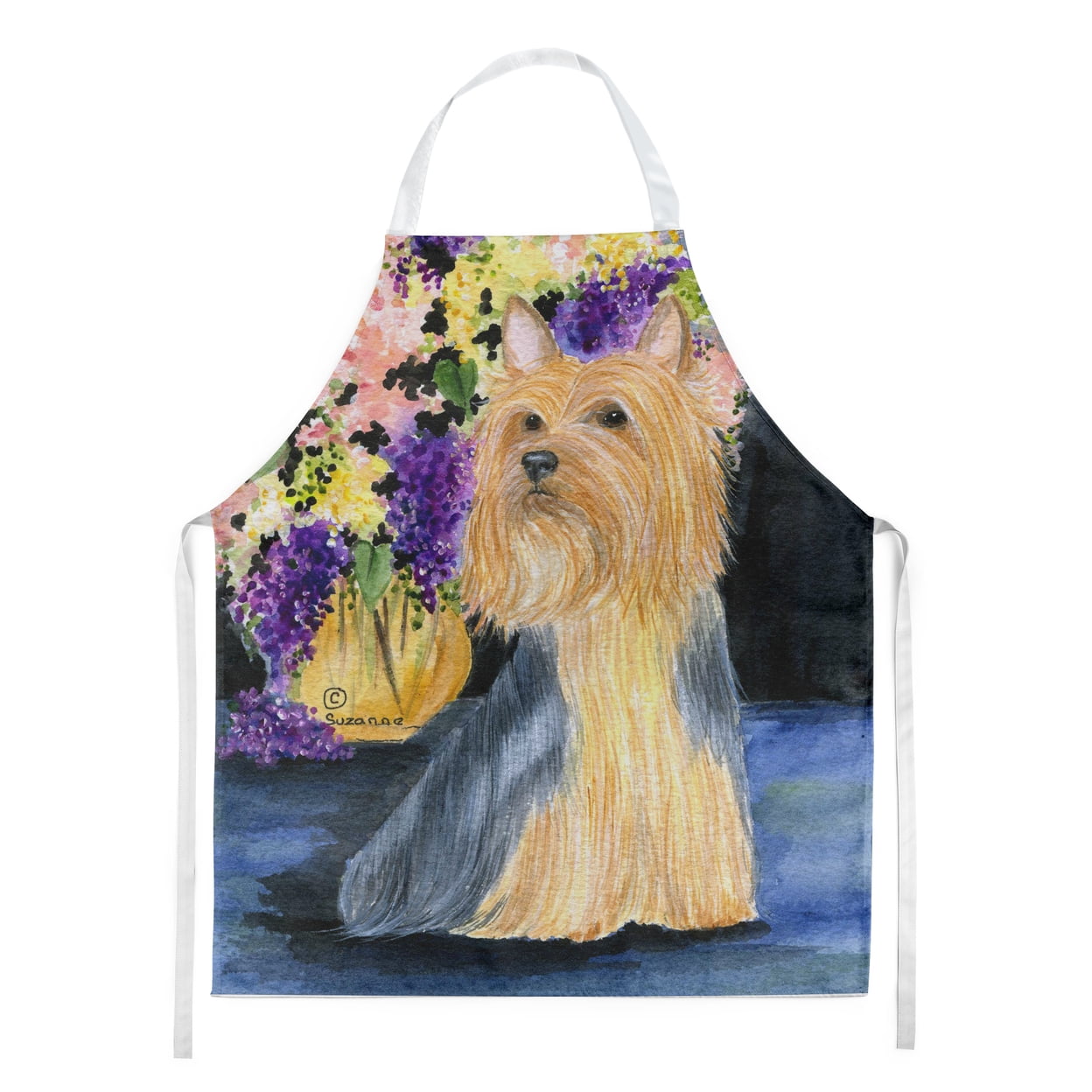 Carolines Treasures SS8293APRON Silky Terrier Apron Large multicolor