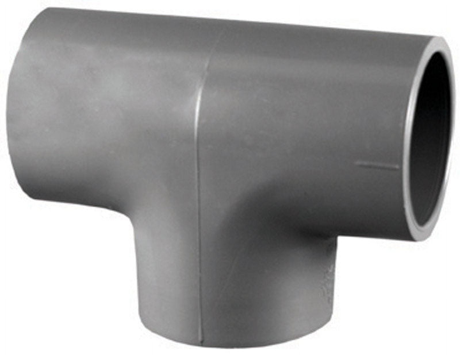 Charlotte Pipe Schedule 80 1-1/2 in. Slip x 1-1/2 in. Dia. Slip PVC Tee