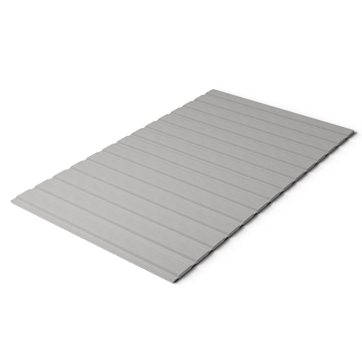 Continental Sleep, 0.75â€ horizontal Heavy Duty Mattress Support Wood Slats with Cover, Queen, Gray