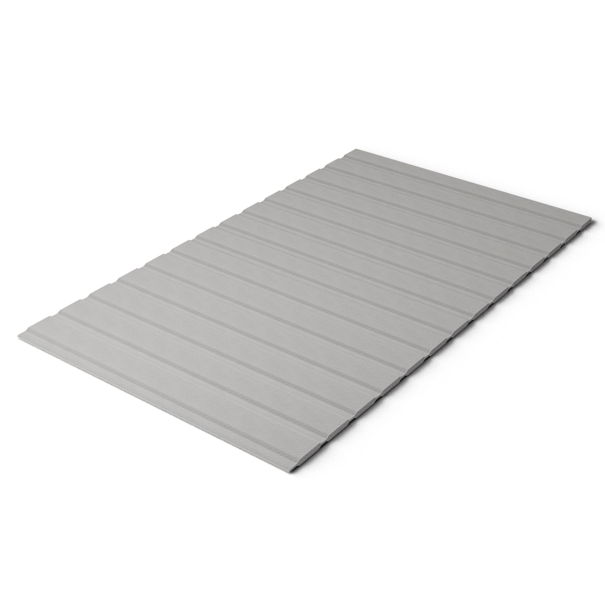 Continental Sleep, 0.75â€ horizontal Heavy Duty Mattress Support Wood Slats with Cover, Queen, Gray