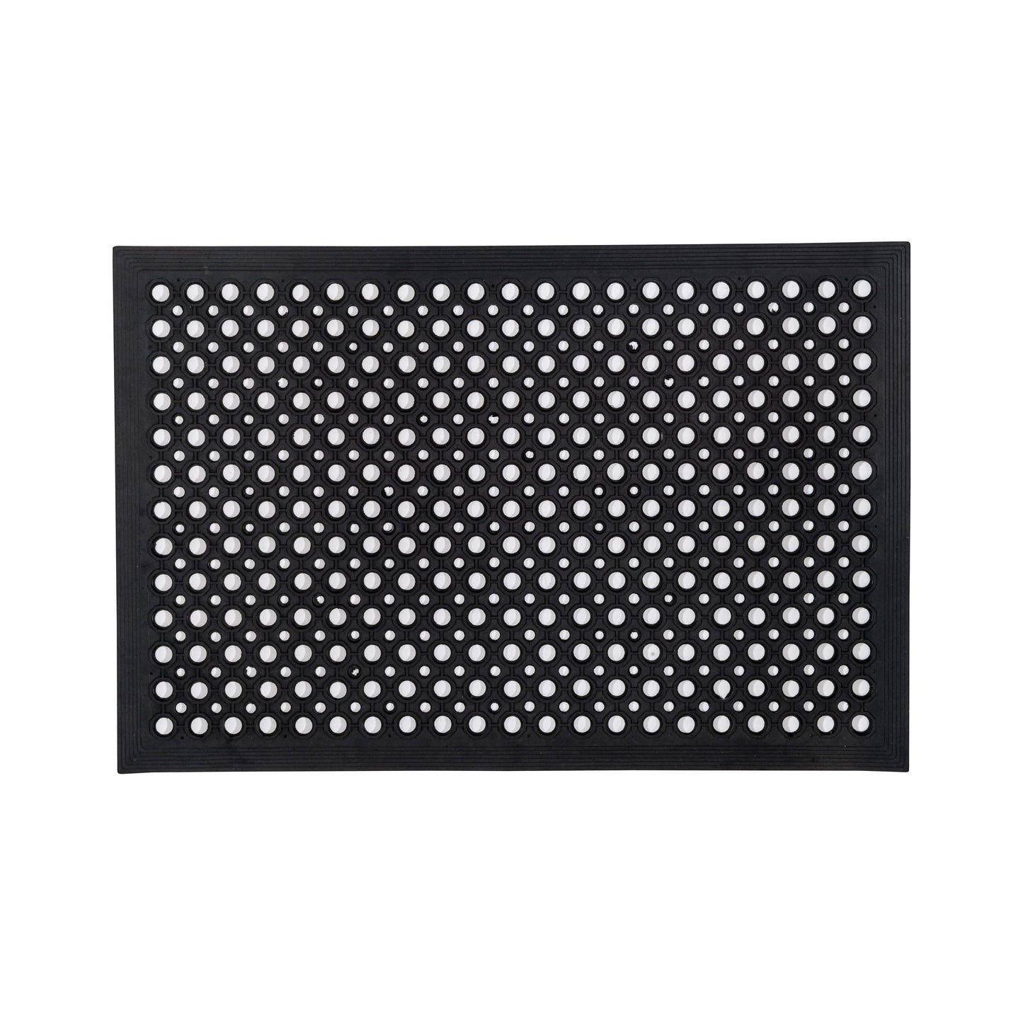 DoortexÂ® Open-Top Black Anti-Fatigue Mat - 24" x 36"