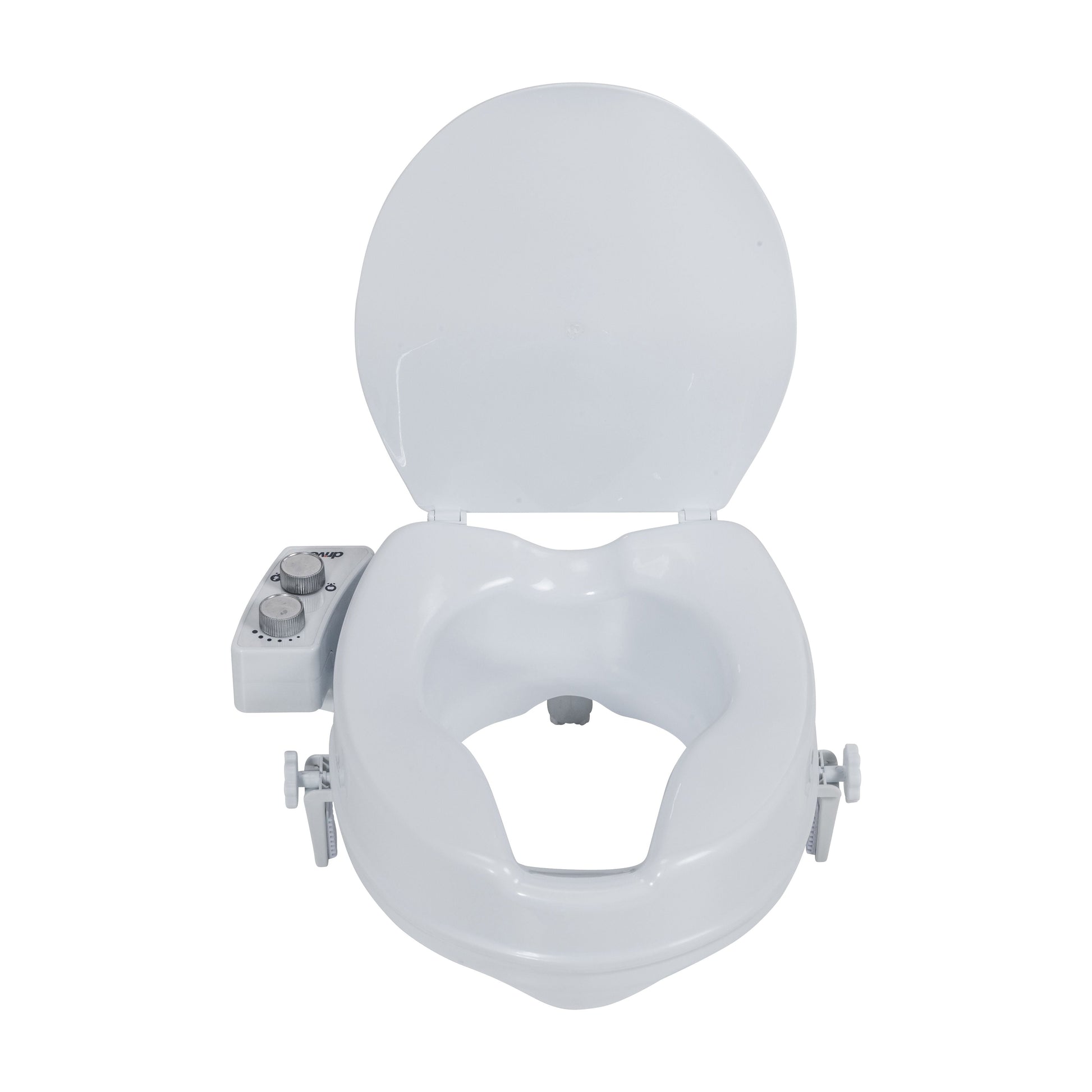 Drive Medical PreserveTech Raised Toilet Seat with Bidet, Ambient & Warm Water
